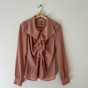 Elegant Ruffled Blouse